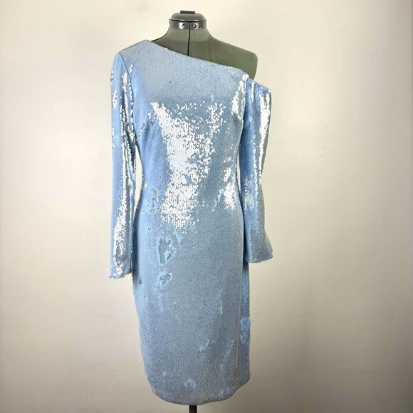 NWT Sequin Bodycon Cocktail Dress | NYE, Party, Bachelorette – Badgley Mischka - Picture 1 of 12